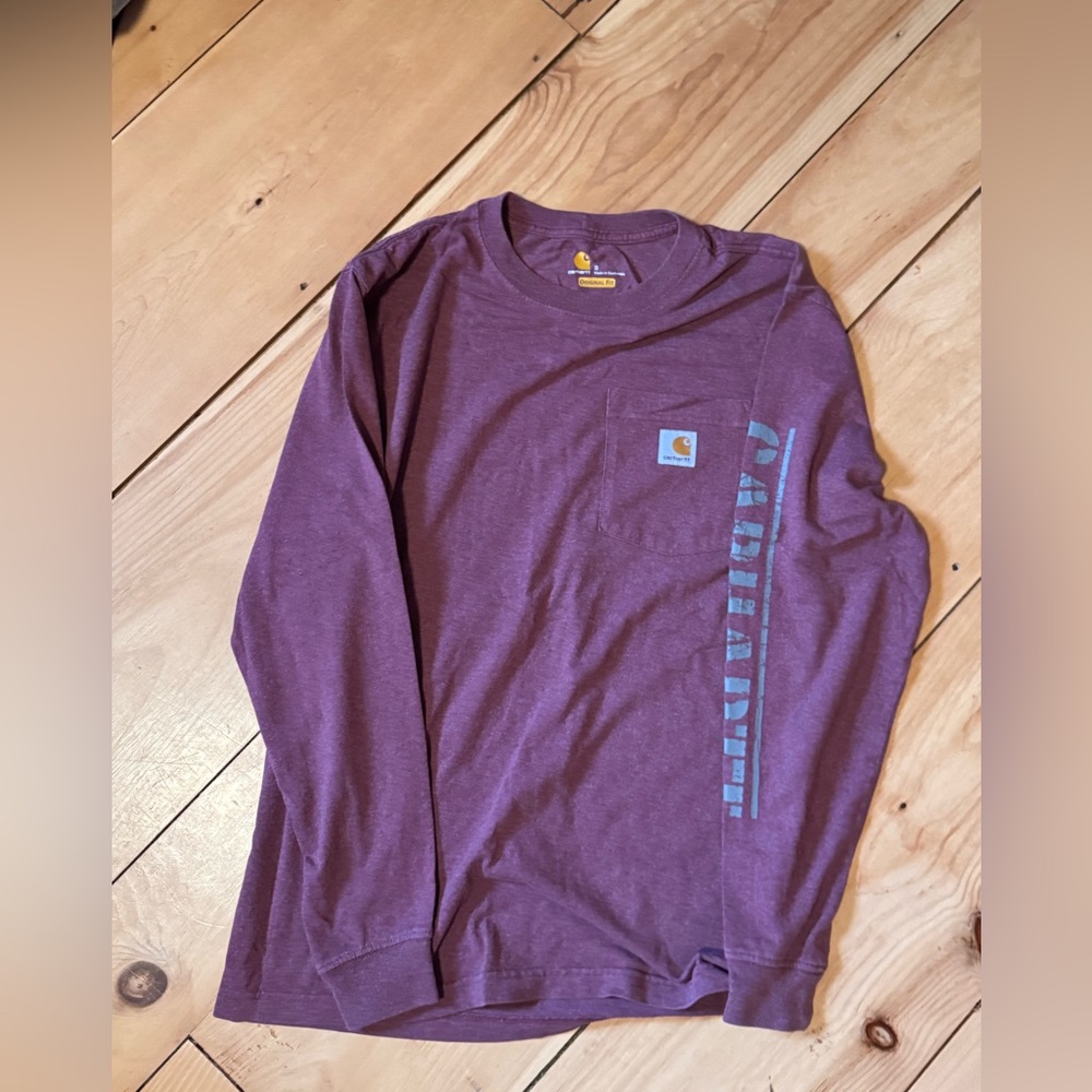 Carhartt Purple Long Sleeve Shirt